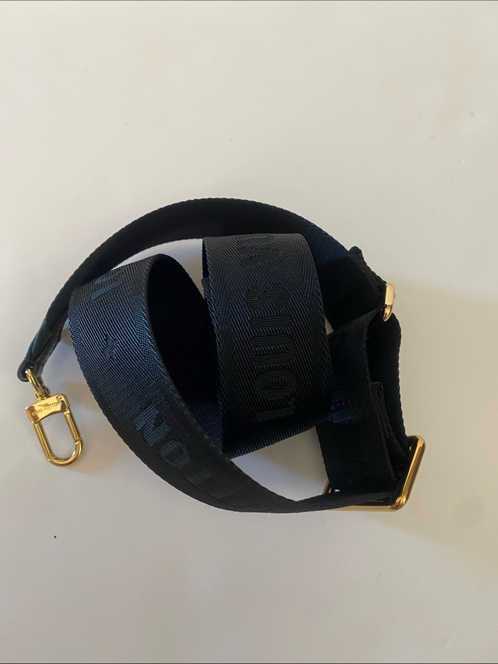 Louis Vuitton black nylon strap - Picture 4 of 12